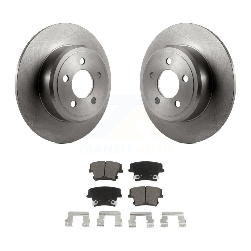 Kit de plaquettes de frein en céramique, Rotors de frein arrière, pour Dodge Charger Chrysler 300 Challenge