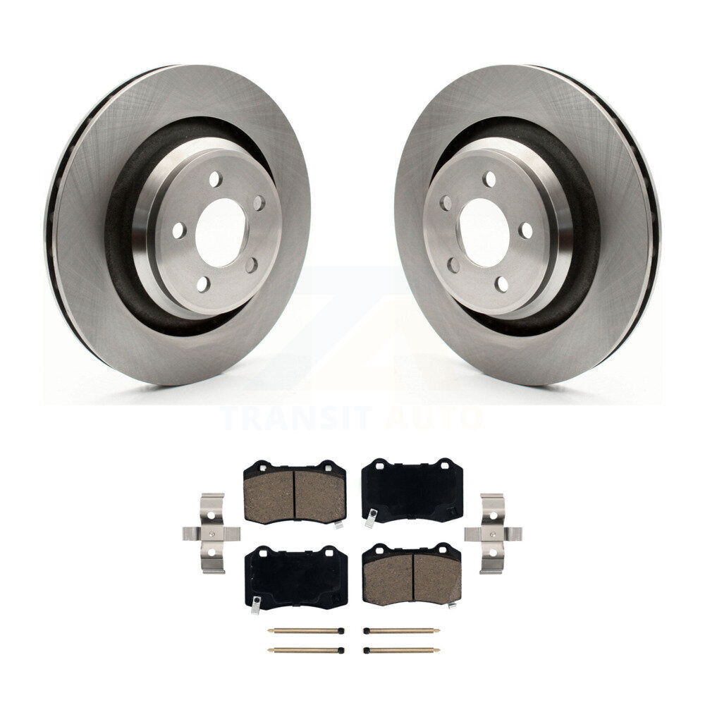 Kit de plaquettes de frein en céramique, Rotors de frein arrière, pour Dodge Charger Chrysler 300 Challenge