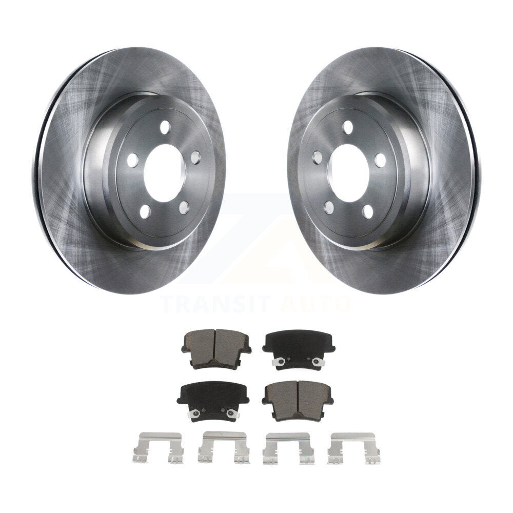 Kit de plaquettes de frein en céramique, Rotors de frein arrière, pour Dodge Charger Chrysler 300 Challenge