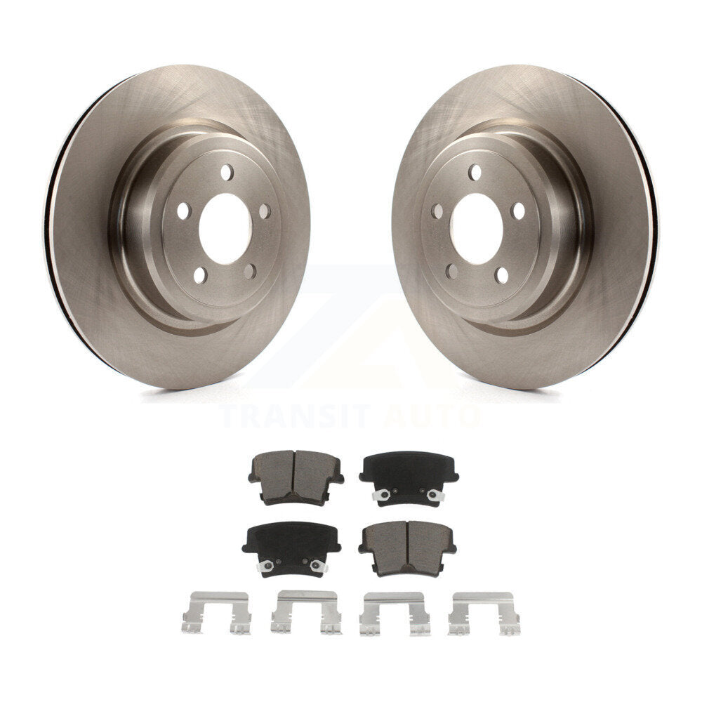 Kit de rotors de frein à disque arrière et plaquettes en céramique pour Dodge Charger Magnum K8C-101682