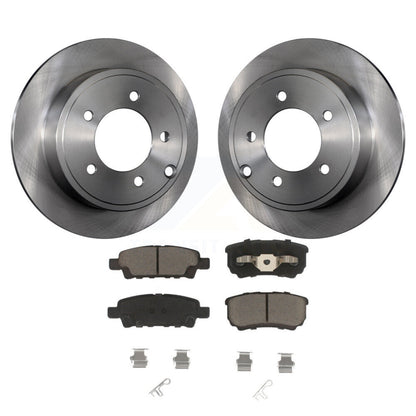 Rotors de frein arrière et Kit de plaquettes en céramique pour Jeep Mitsubishi Lancer Patriot Dodge 20