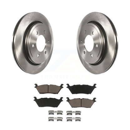 Kit de plaquettes en céramique pour Rotor de frein à disque arrière, pour Ford F-150 avec stationnement électrique