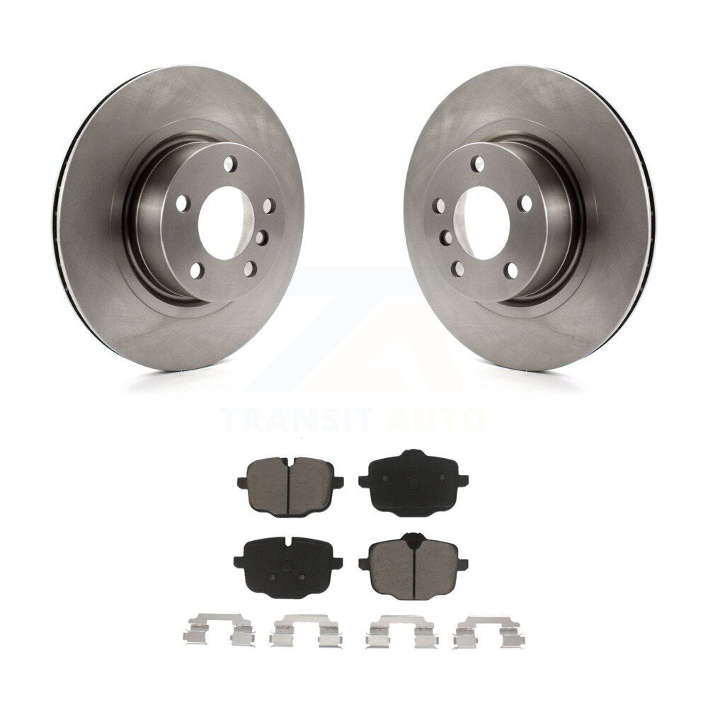 Kit de disques de frein à disque arrière et plaquettes en céramique pour BMW X3 2012 de 10 à 11