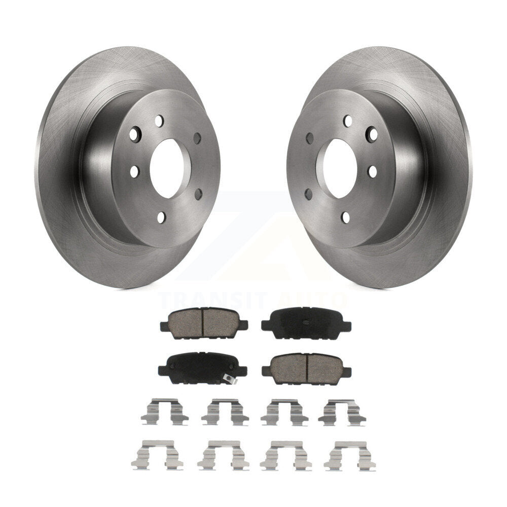Kit de rotors de frein à disque arrière et plaquettes en céramique pour Nissan Sentra Altima Juke Maxim