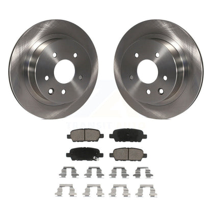 Rotors de frein arrière et Kit de plaquettes en céramique pour Nissan Rogue Sport Qashqai LEAF Juke G3