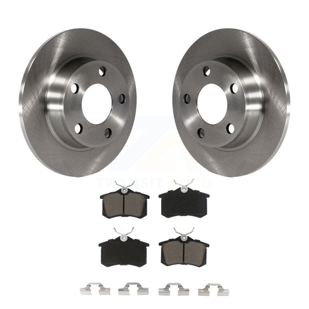 Kit de rotors de frein à disque arrière et plaquettes en céramique pour Audi Allroad Quattro A6