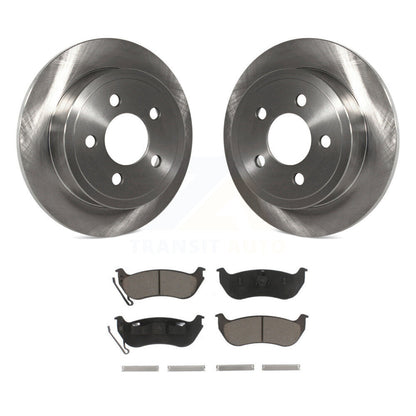 Kit de rotors de frein à disque arrière et plaquettes en céramique pour Jeep Liberty Wrangler TJ
