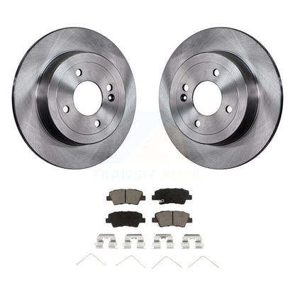 Kit de rotors de frein à disque arrière et plaquettes en céramique pour Kia Rio Hyundai Accent