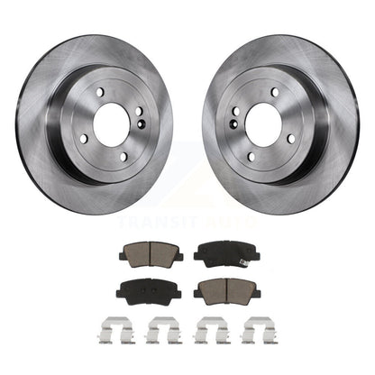 Kit de disques de frein à disque arrière et de plaquettes en céramique pour Hyundai Accent 2011 K8C-101707