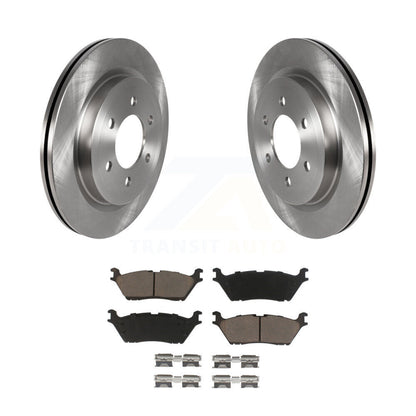 Kit de rotor de frein arrière et de plaquettes en céramique pour Ford F-150 Expedition Lincoln Navigato