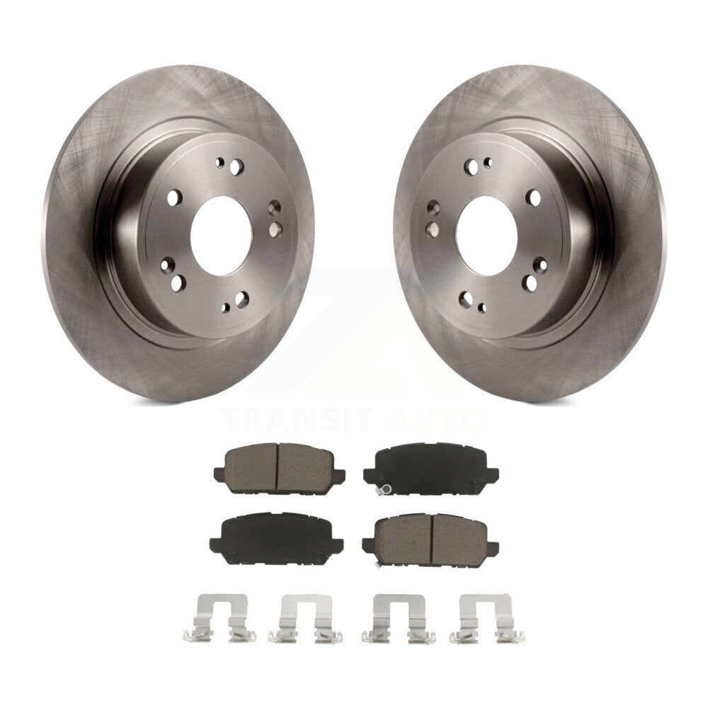 Kit de disques de frein à disque arrière et plaquettes en céramique pour Honda HR-V 2016-2022 K8C-101710