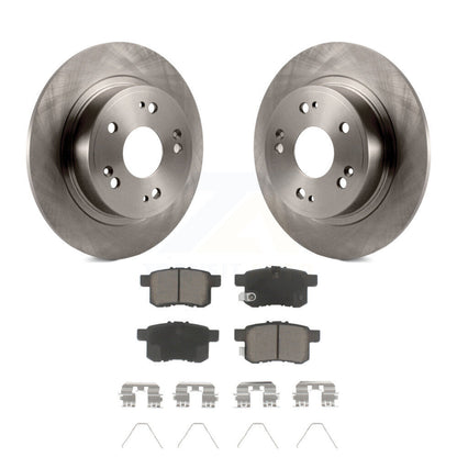 Kit de rotors de frein à disque arrière et plaquettes en céramique pour Honda Accord Acura TSX