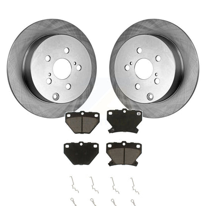 Kit de rotor de frein arrière et de plaquettes en céramique, pour Toyota Matrix Corolla Pontiac Vibe Celic