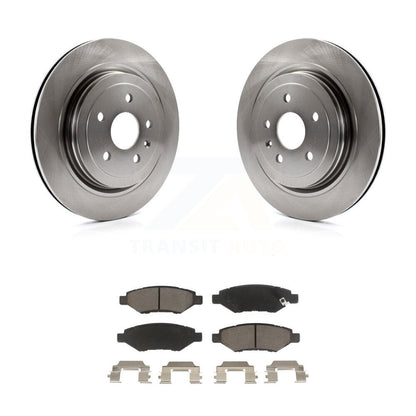 Kit de disques de frein à disque arrière et plaquettes en céramique pour Cadillac CTS K8C-101715