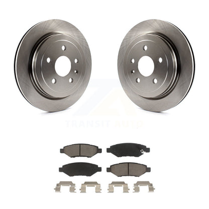 Kit de rotors de frein à disque arrière et plaquettes en céramique pour Chevrolet Camaro Cadillac CTS