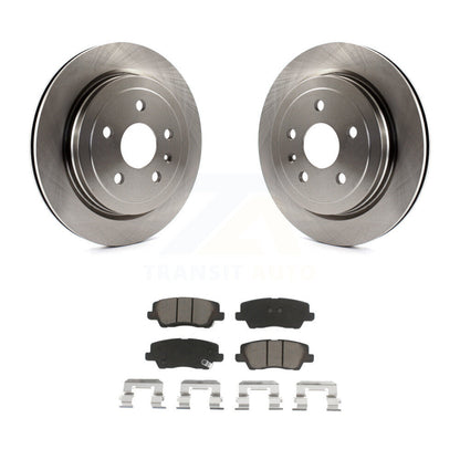 Kit de disques de frein à disque arrière et plaquettes en céramique pour Cadillac CTS K8C-101719