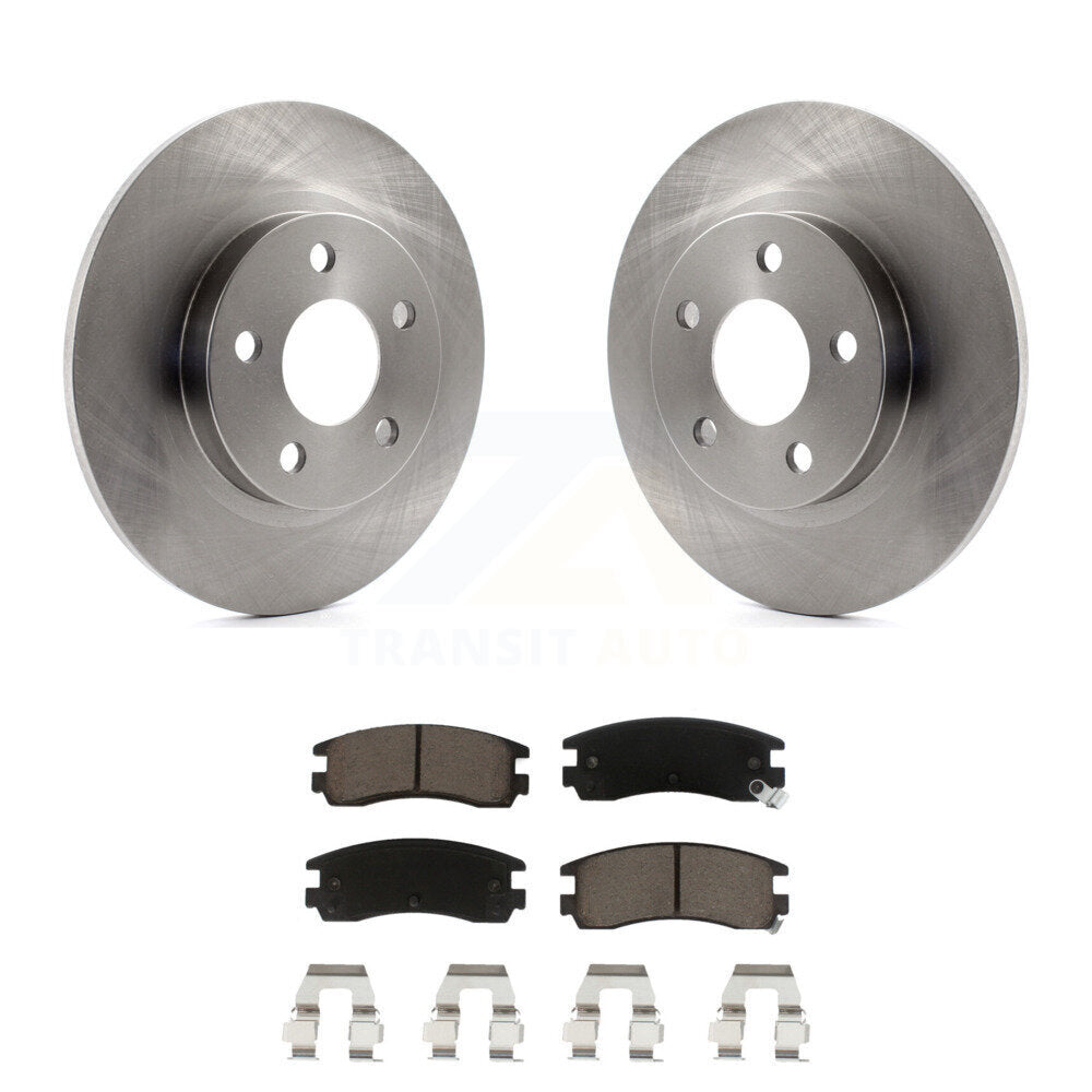 Kit de plaquettes de frein arrière en céramique, Rotors, pour Cadillac DeVille, séville, Buick Park Avenue
