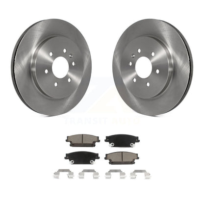 Kit de disques de frein à disque arrière et plaquettes en céramique pour Cadillac SRX K8C-101727