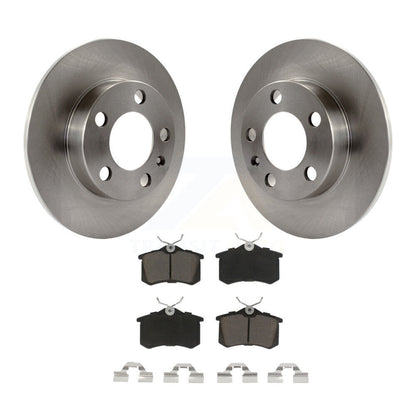 Kit de disques de frein à disque arrière et plaquettes en céramique pour Volkswagen Beetle 2007-2010