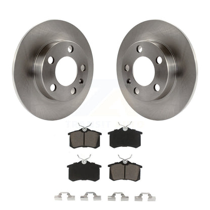 Kit de rotor de frein arrière et de plaquettes en céramique, pour Volkswagen Jetta Golf City Beetle Audi T