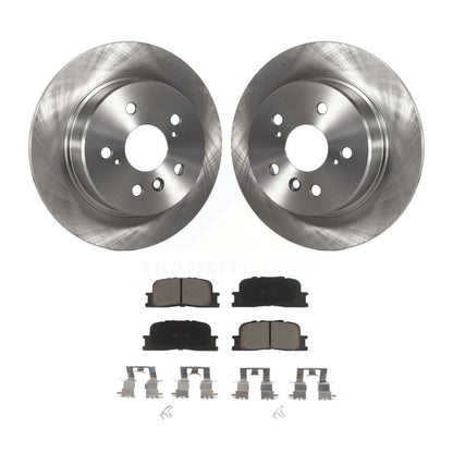 Kit de rotors de frein à disque arrière et plaquettes en céramique pour Toyota Highlander AWD 2001-2003