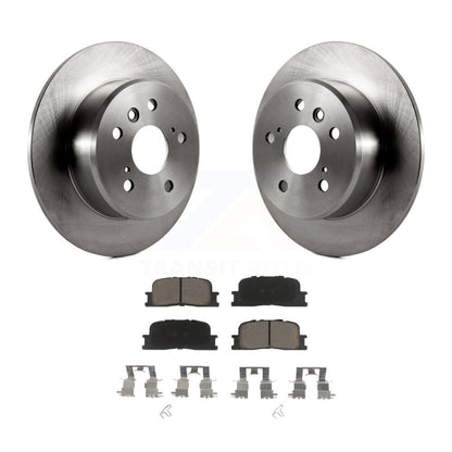 Kit de rotors de frein à disque arrière et plaquettes en céramique pour Toyota Highlander FWD 2001-2003