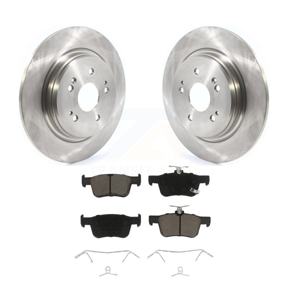 Kit de disques de frein à disque arrière et de plaquettes en céramique pour Acura RDX 2019-2021 K8C-101737