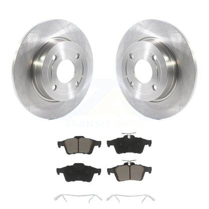 Kit de disques de frein à disque arrière et de plaquettes en céramique pour Ford EcoSport FWD 2018-2021