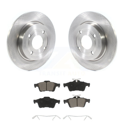 Kit de disques de frein à disque arrière et plaquettes en céramique pour Ford EcoSport AWD 2018-2022