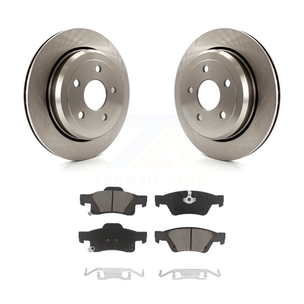 Rotor de frein à disque arrière et Kit de plaquettes en céramique pour Jeep Grand Cherokee Dodge Durango W