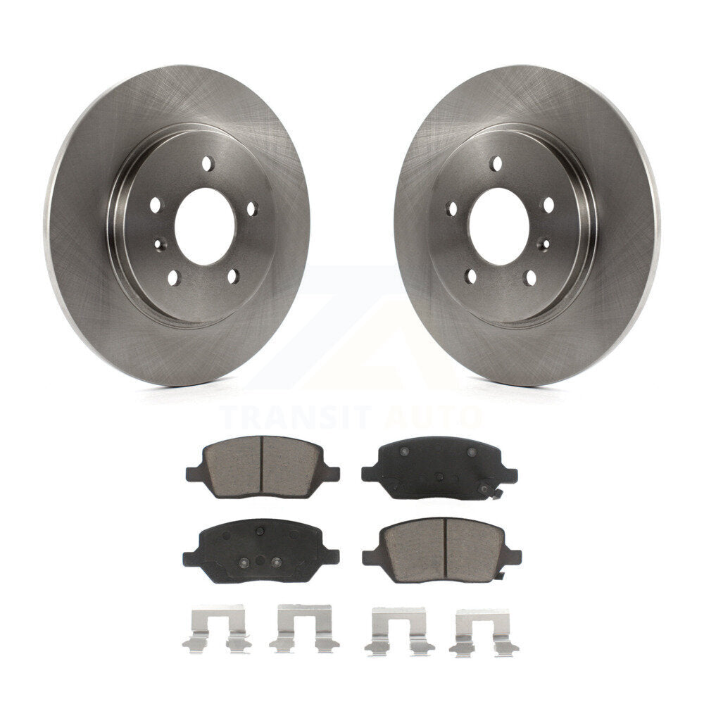 Rotors de frein arrière et Kit de plaquettes en céramique pour Pontiac Montana Chevrolet Uplander Buic