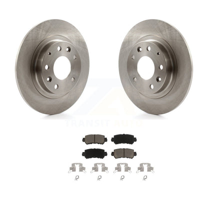 Kit de disques de frein à disque arrière et plaquettes en céramique pour Mazda CX-3 2016-2018 K8C-101746