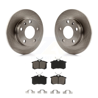 Kit de disques de frein à disque arrière et plaquettes en céramique pour Audi A4 Quattro K8C-101749