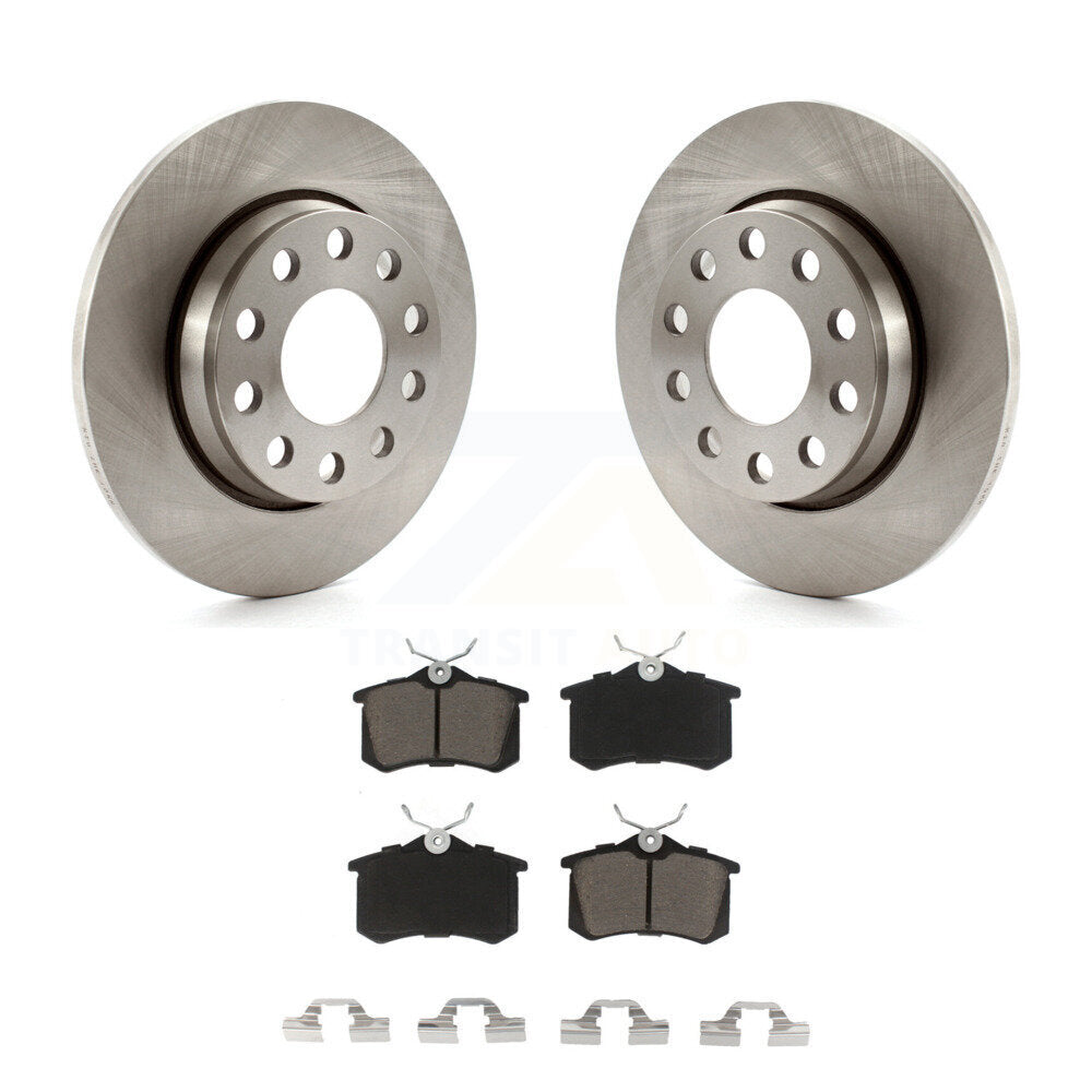 Kit de plaquettes en céramique pour Rotor de frein arrière, pour Audi A4 2005, avec diamètre 255mm, K8C-10175