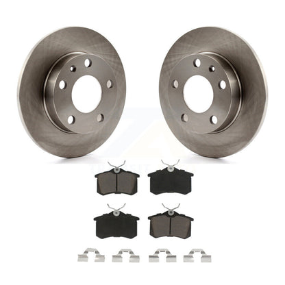 Kit de rotor de frein arrière et de plaquettes en céramique pour Audi A4 S4 de 245 mm de diamètre K8C-10175