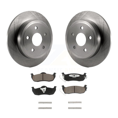 Kit de rotors de frein à disque arrière et plaquettes en céramique pour Jeep Grand Cherokee Commander