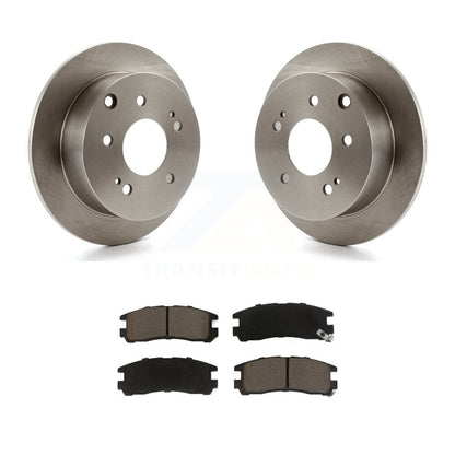 Kit de rotors de frein à disque arrière et de plaquettes en céramique pour Mitsubishi Eclipse Galant