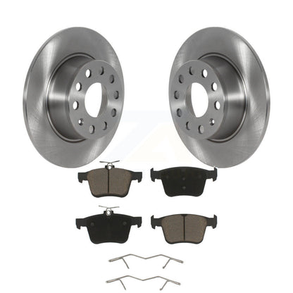 Kit de rotors de frein à disque arrière et plaquettes en céramique, pour Volkswagen Jetta Taos K8C-10175