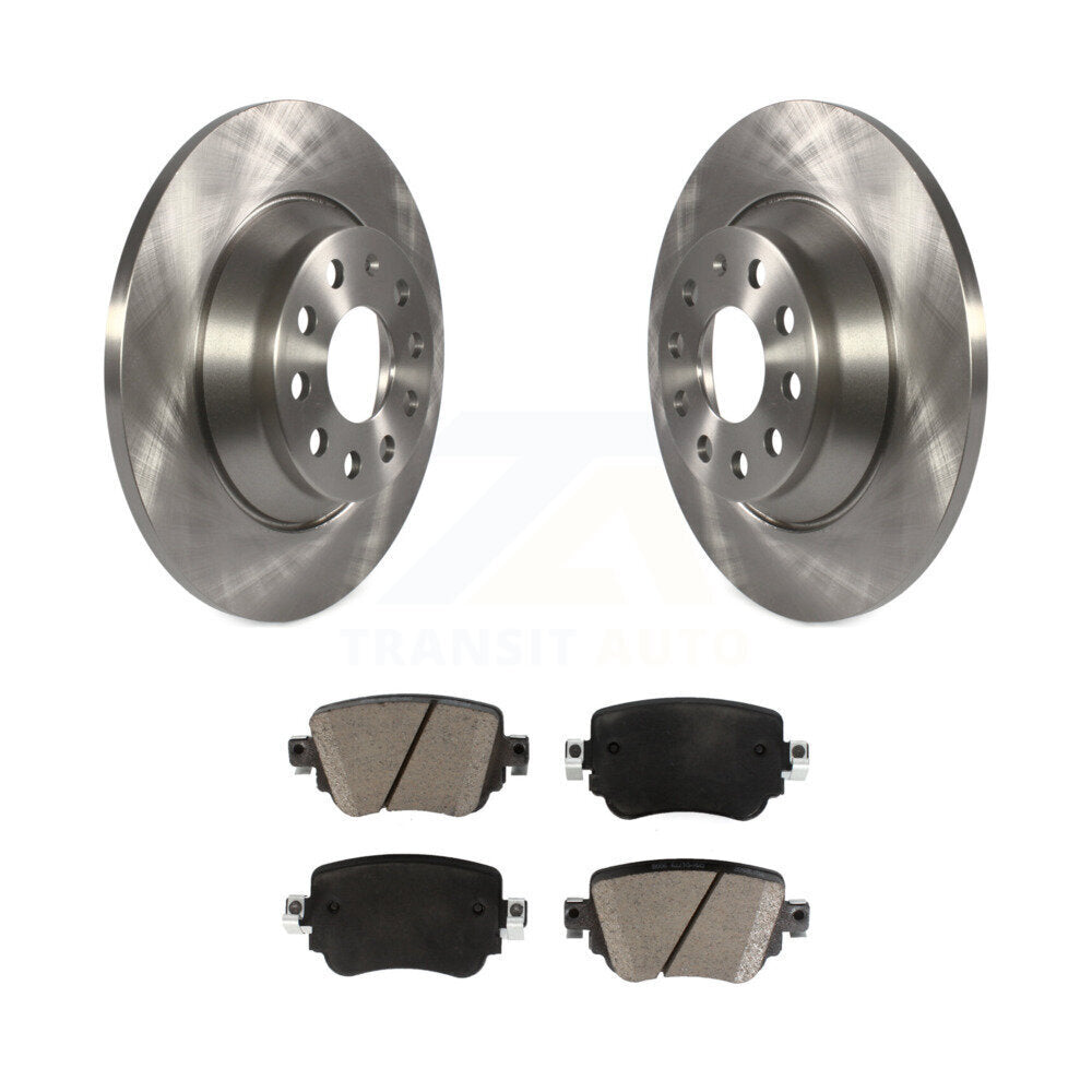 Kit de disques de frein à disque arrière et plaquettes en céramique pour Audi Q3 Quattro 2016-2018