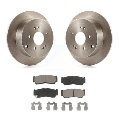 Kit de disques de frein à disque arrière et plaquettes en céramique pour Hyundai Santa Fe 2007-2009