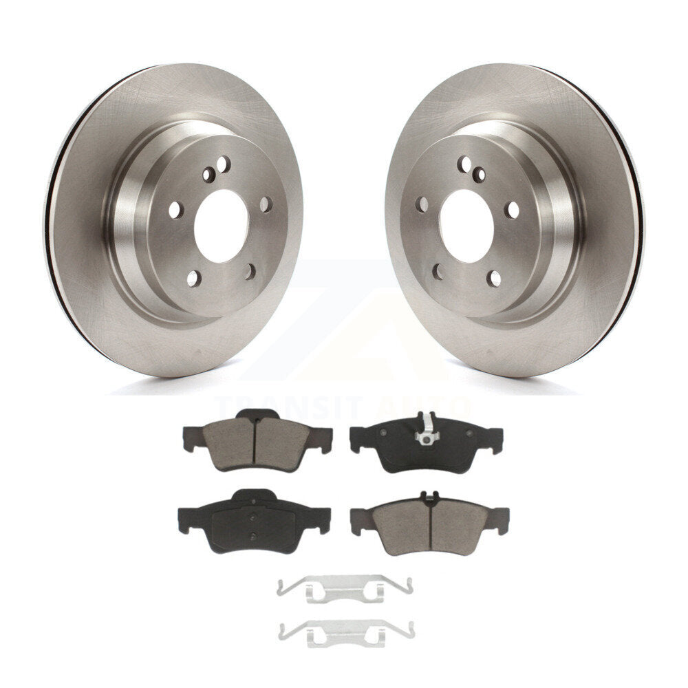 Rotors de frein arrière et Kit de plaquettes en céramique pour Mercedes-Benz E350 E400 E320 E500 CLS55
