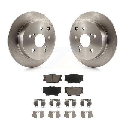 Kit de rotors de frein à disque arrière et plaquettes en céramique pour Toyota Matrix Pontiac Vibe