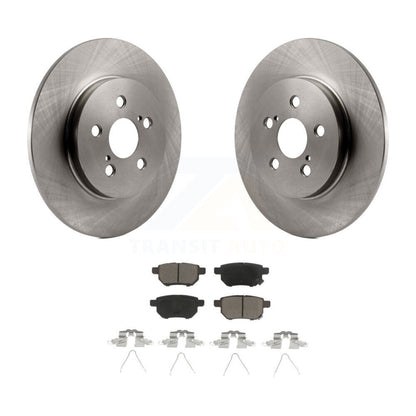 Kit de disques de frein à disque arrière et plaquettes en céramique pour Lexus CT200h K8C-101767