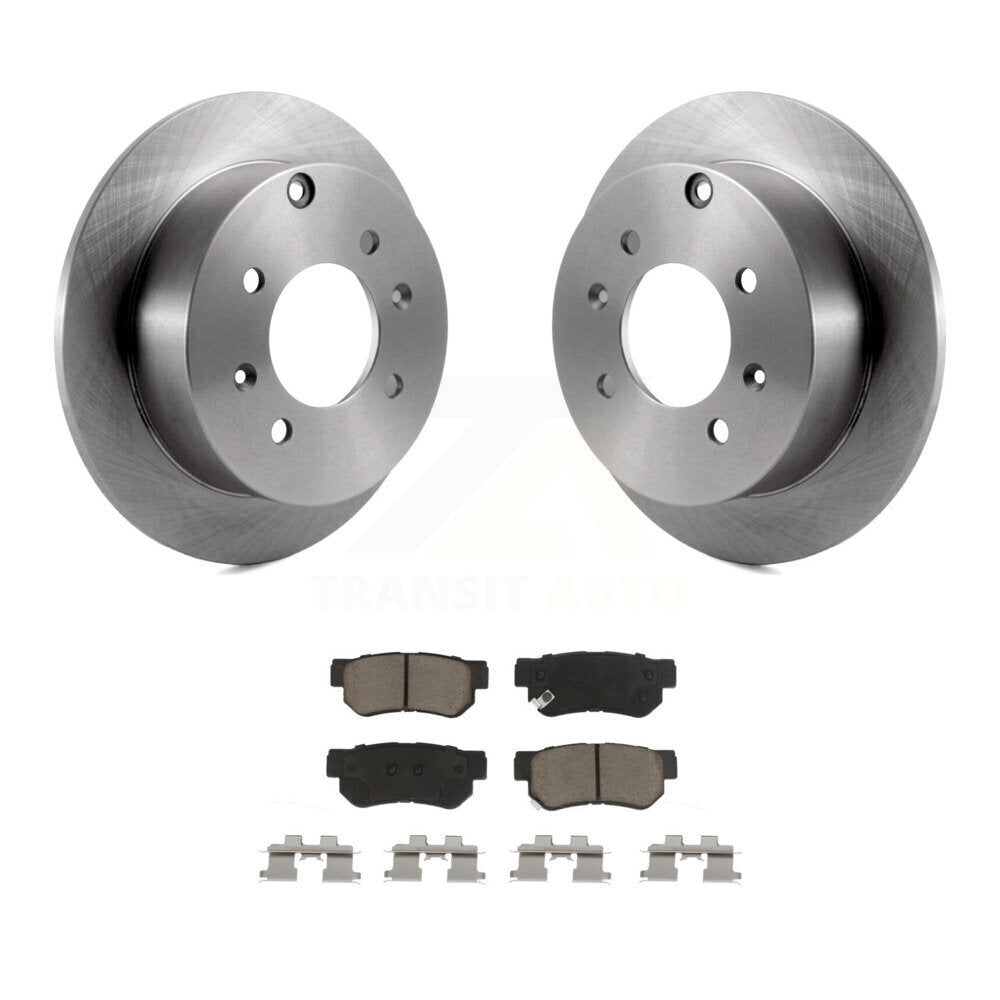 Kit de Rotor de frein à disque arrière et de plaquettes en céramique, pour Hyundai Sonata Kia Optima Magenti