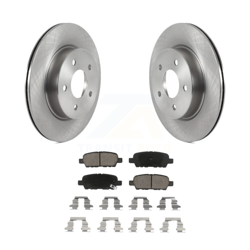 Kit de disques de frein à disque arrière et plaquettes en céramique, pour Nissan Qashqai Rogue Sport LEAF