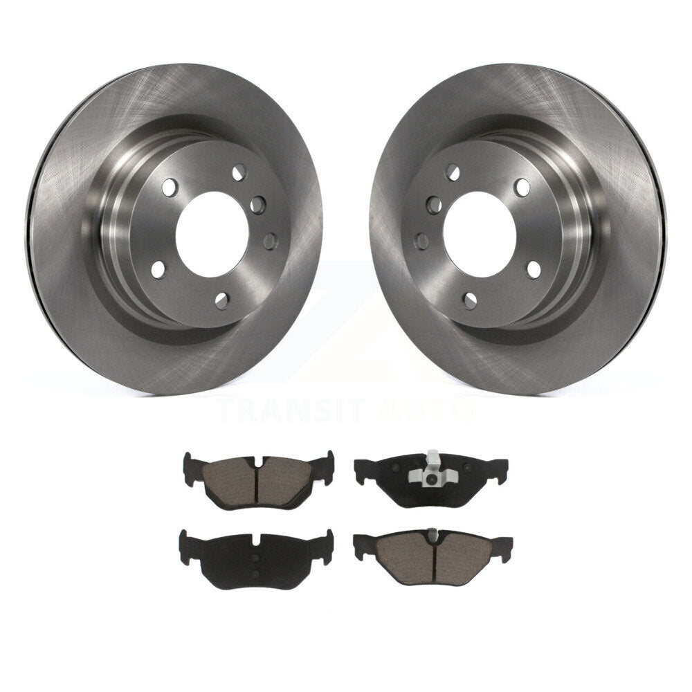 Kit de rotors de frein à disque arrière et plaquettes en céramique pour BMW 323i 328i 325i K8C-101775