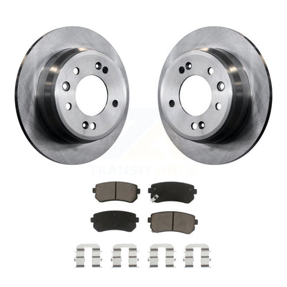 Rotors de frein à disque arrière et Kit de plaquettes en céramique pour Hyundai Elantra Tucson Kia Sportag