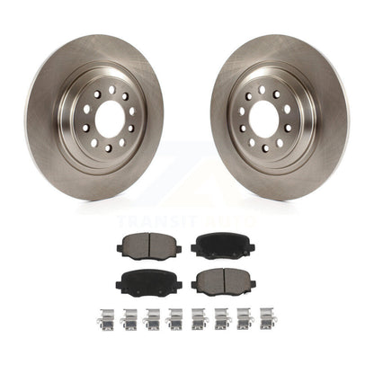Kit de disques de frein à disque arrière et plaquettes en céramique pour Jeep Cherokee K8C-101784
