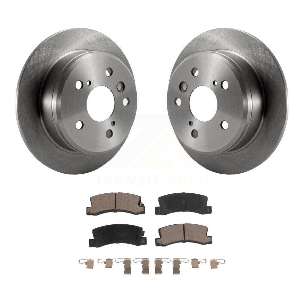 Kit de rotors de frein à disque arrière et plaquettes en céramique, pour Toyota Camry Solara Lexus ES300