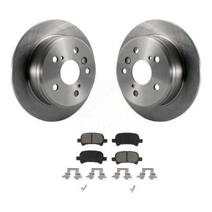 Kit de rotors de frein à disque arrière et plaquettes en céramique pour Toyota Camry Solara K8C-101788